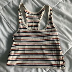 Striped tank top